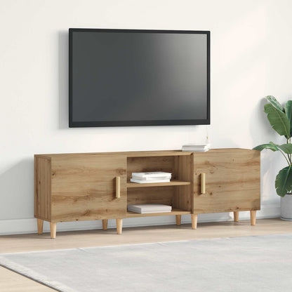 Televizní Skříň 150 X 30 X 50 Cm Dub Artisan Kompozitní Dřevo