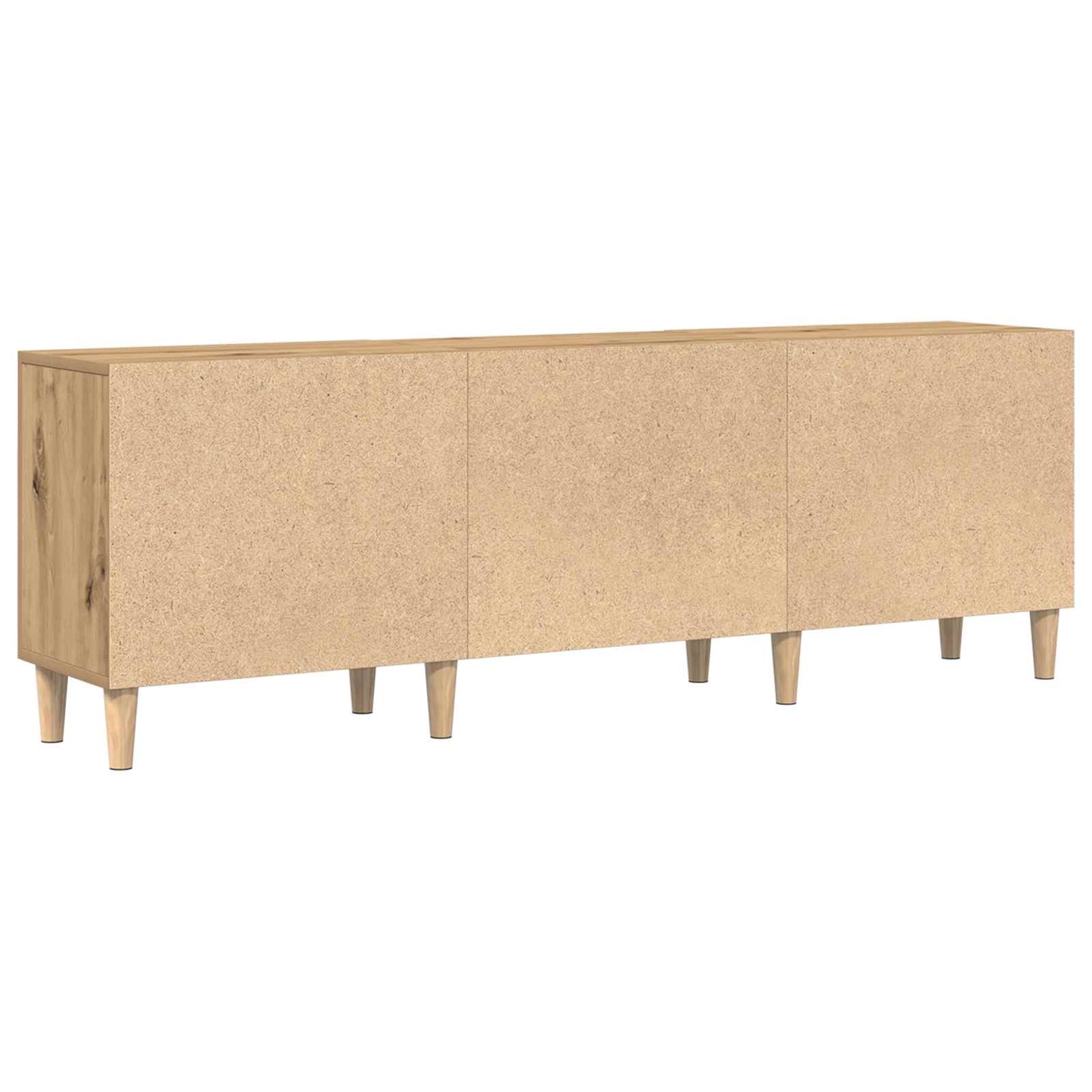 Televizní Skříň 150 X 30 X 50 Cm Dub Artisan Kompozitní Dřevo