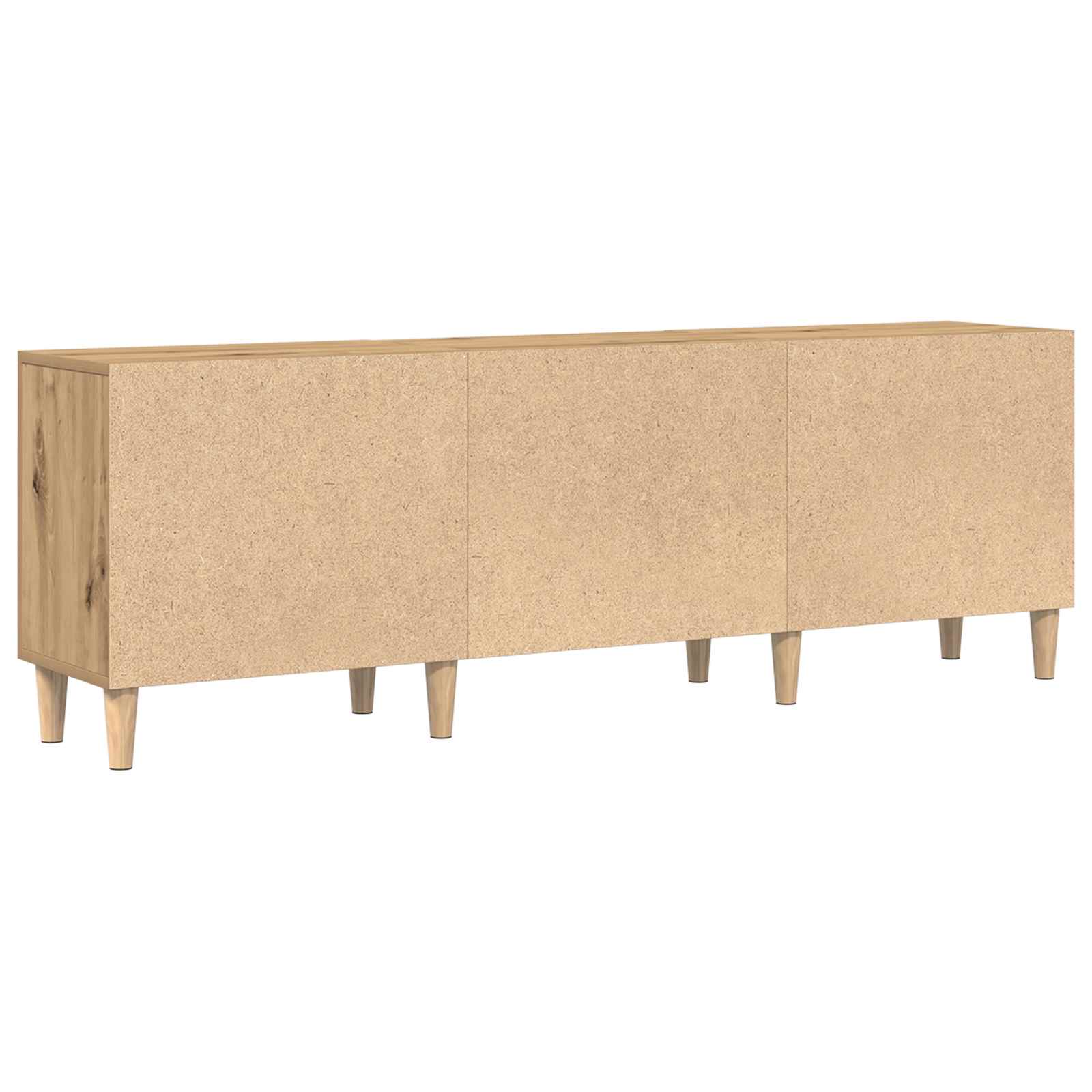 Televizní Skříň 150 X 30 X 50 Cm Dub Artisan Kompozitní Dřevo