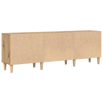Televizní Skříň 150 X 30 X 50 Cm Dub Artisan Kompozitní Dřevo