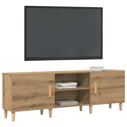Televizní Skříň 150 X 30 X 50 Cm Dub Artisan Kompozitní Dřevo