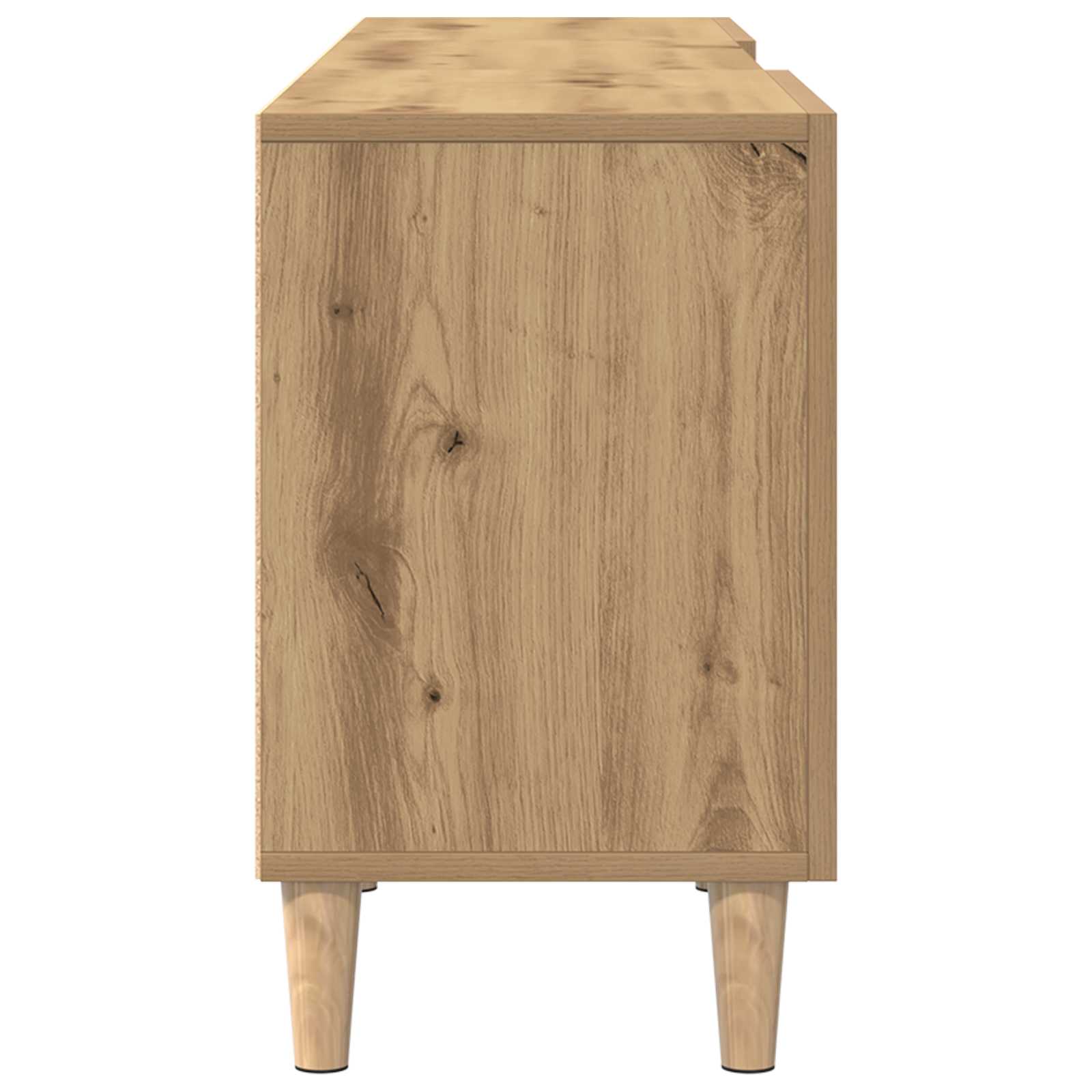 Televizní Skříň 150 X 30 X 50 Cm Dub Artisan Kompozitní Dřevo
