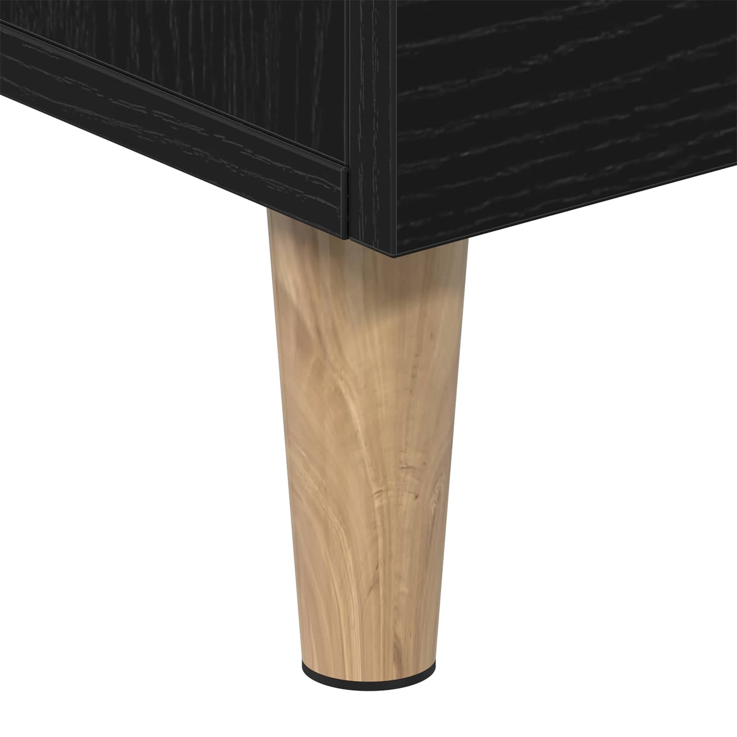 Televizní Skříň 150 X 30 X 50 Cm Černý Dub Kompozitní Dřevo
