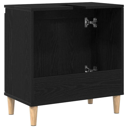 Skříňka Pod Umyvadlo Černý Dub 58 X 33 X 60 Cm Kompozitní Dřevo