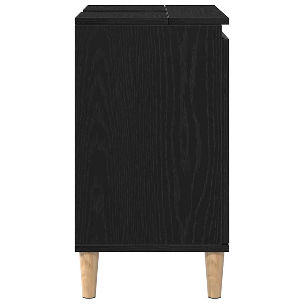 Skříňka Pod Umyvadlo Černý Dub 58 X 33 X 60 Cm Kompozitní Dřevo