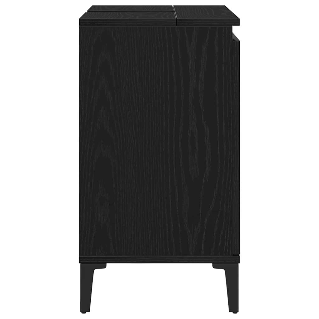 Skříňka Pod Umyvadlo Černý Dub 58 X 33 X 60 Cm Kompozitní Dřevo