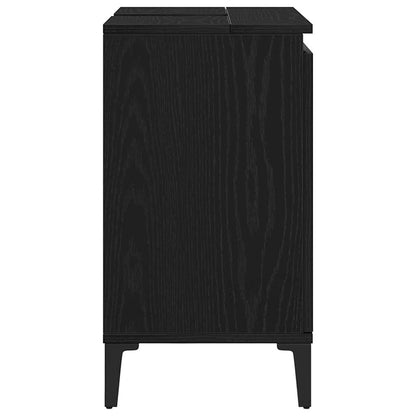 Skříňka Pod Umyvadlo Černý Dub 58 X 33 X 60 Cm Kompozitní Dřevo