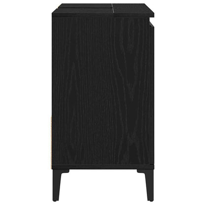 Koupelnová Skříň Černý Dub 65 X 33 X 60 Cm Kompozitní Dřevo