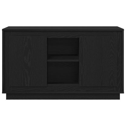 Servírovací Skříň Černý Dub 102 X 35 X 60 Cm Kompozitní Dřevo