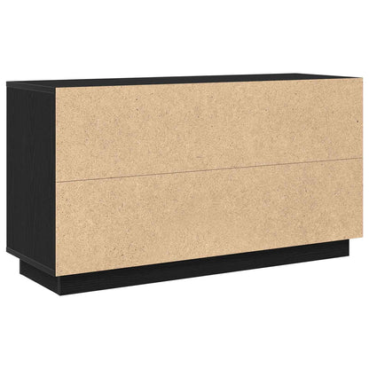 Servírovací Skříň Černý Dub 102 X 35 X 55 Cm Kompozitní Dřevo