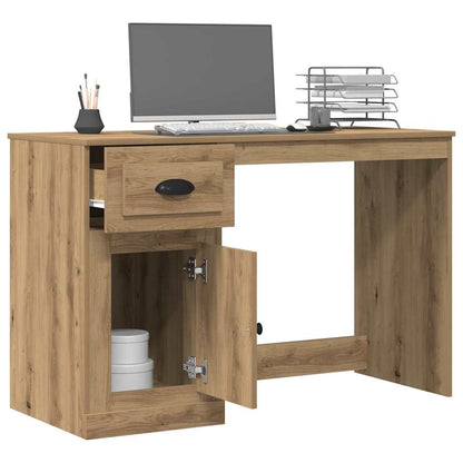 Stůl Artisanový Dub Kompozitní Dřevo 50 X 115 X 75 Cm