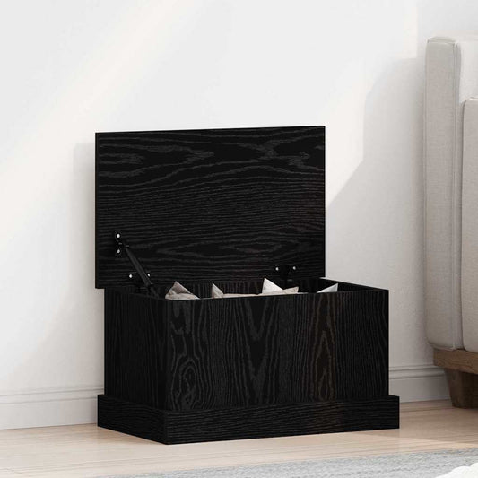 Úložná Krabice Černý Dub 50 X 30 X 28 Cm Kompozitní Dřevo