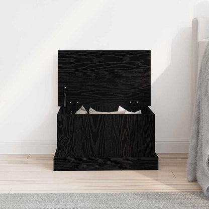 Úložná Krabice Černý Dub 50 X 30 X 28 Cm Kompozitní Dřevo