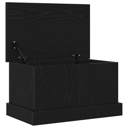 Úložná Krabice Černý Dub 50 X 30 X 28 Cm Kompozitní Dřevo