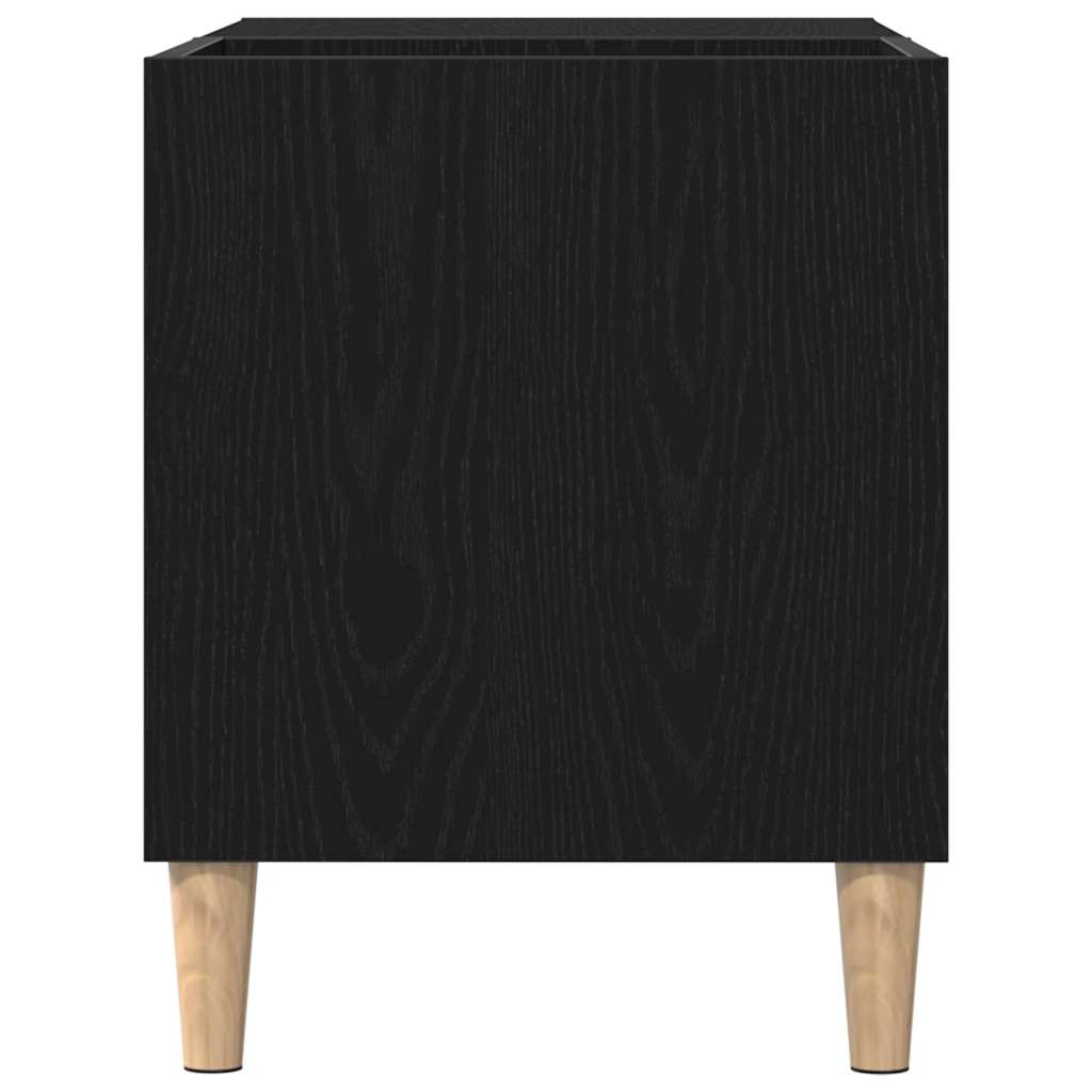 Skříň Na Gramofonové Desky 84,5 X 38 X 48 Cm Kompozitní Dřevo