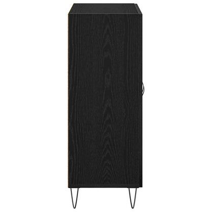 Servírovací Skříň Černý Dub 69,5 X 34 X 90 Cm Kompozitní Dřevo