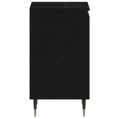 Skříňka Pod Umyvadlo Černý Dub 58 X 33 X 60 Cm Kompozitní Dřevo