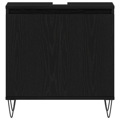 Skříňka Pod Umyvadlo Černý Dub 58 X 33 X 60 Cm Kompozitní Dřevo