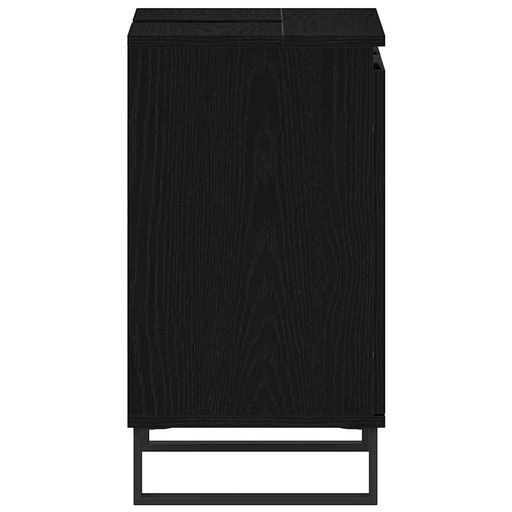 Skříňka Pod Umyvadlo Černý Dub 58 X 33 X 60 Cm Kompozitní Dřevo