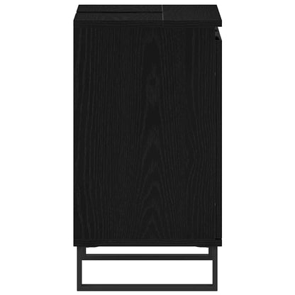 Skříňka Pod Umyvadlo Černý Dub 58 X 33 X 60 Cm Kompozitní Dřevo