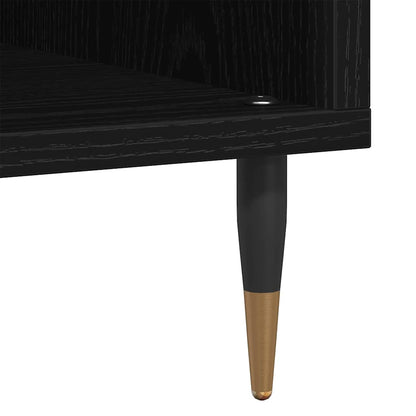 Skříň Na Gramofonové Desky Černý Dub 100 X 38 X 48 Cm
