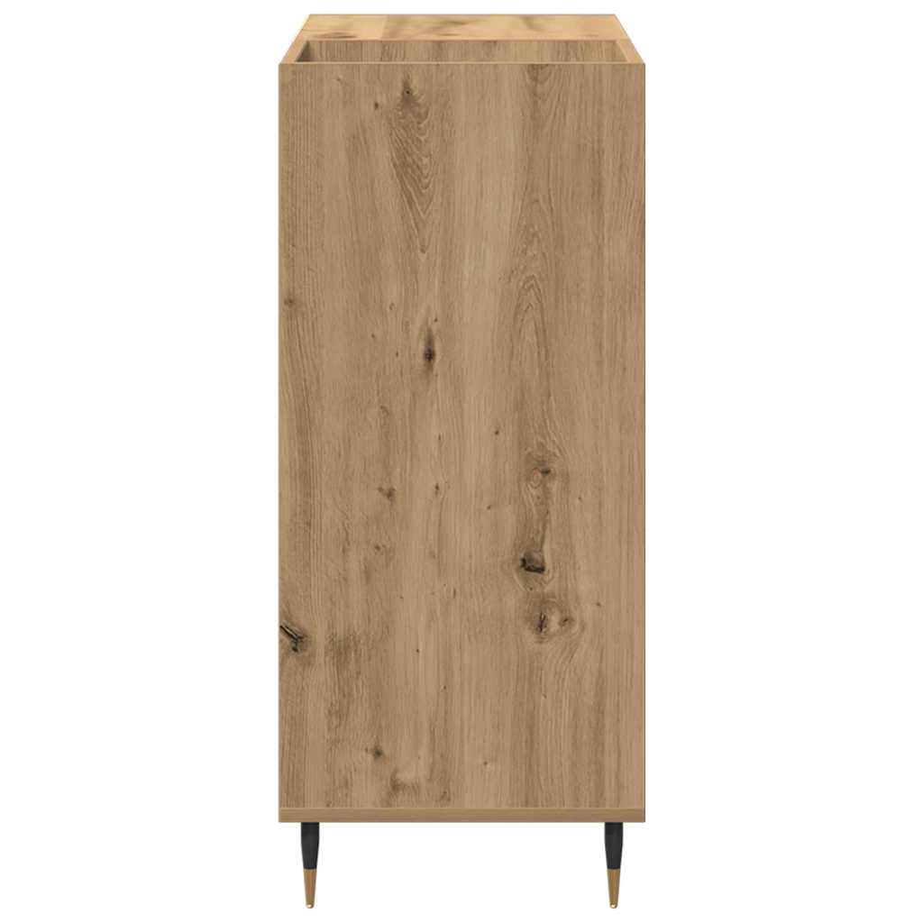 Skříň Na Gramofonové Desky Dub Artisan 85 X 38 X 89 Cm