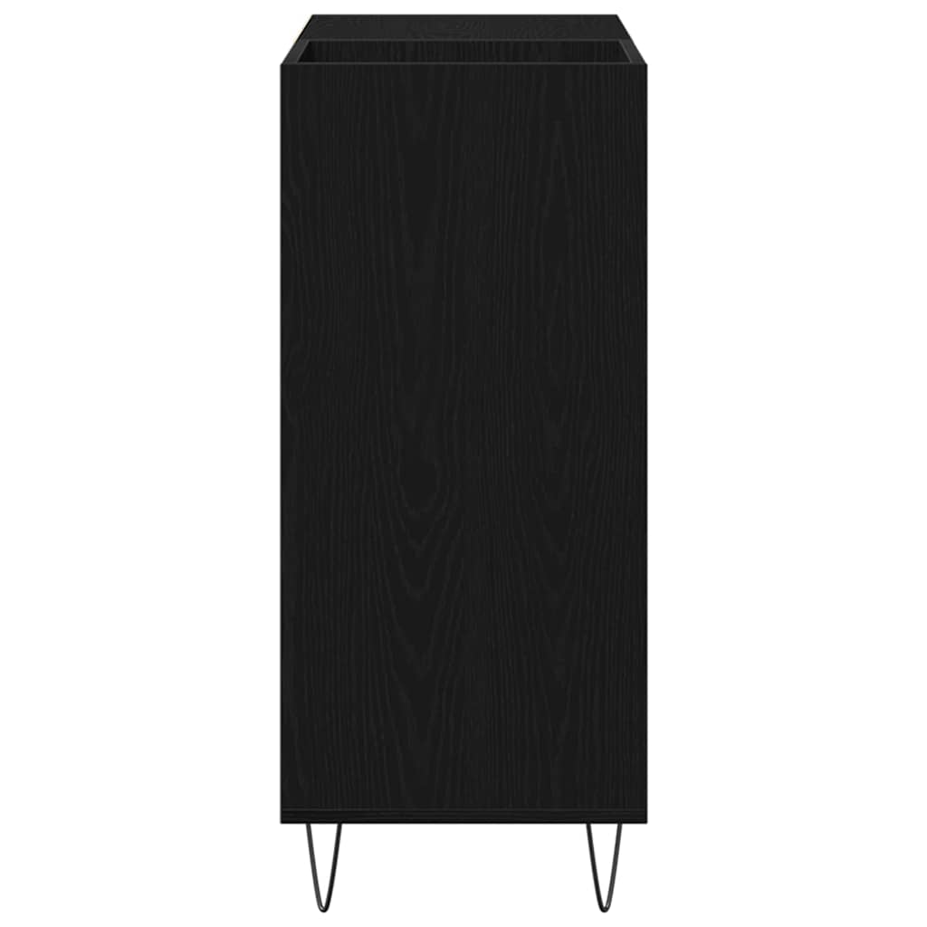 Skříň Na Gramofonové Desky Černý Dub 85 X 38 X 89 Cm