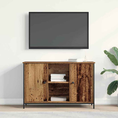 Sestava Tv Skříněk 101 X 35 X 65 Cm Staré Dřevo