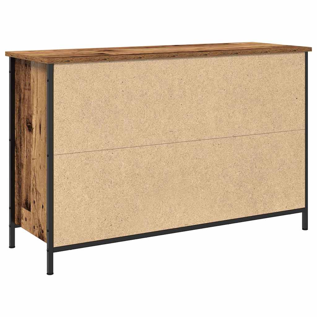 Sestava Tv Skříněk 101 X 35 X 65 Cm Staré Dřevo