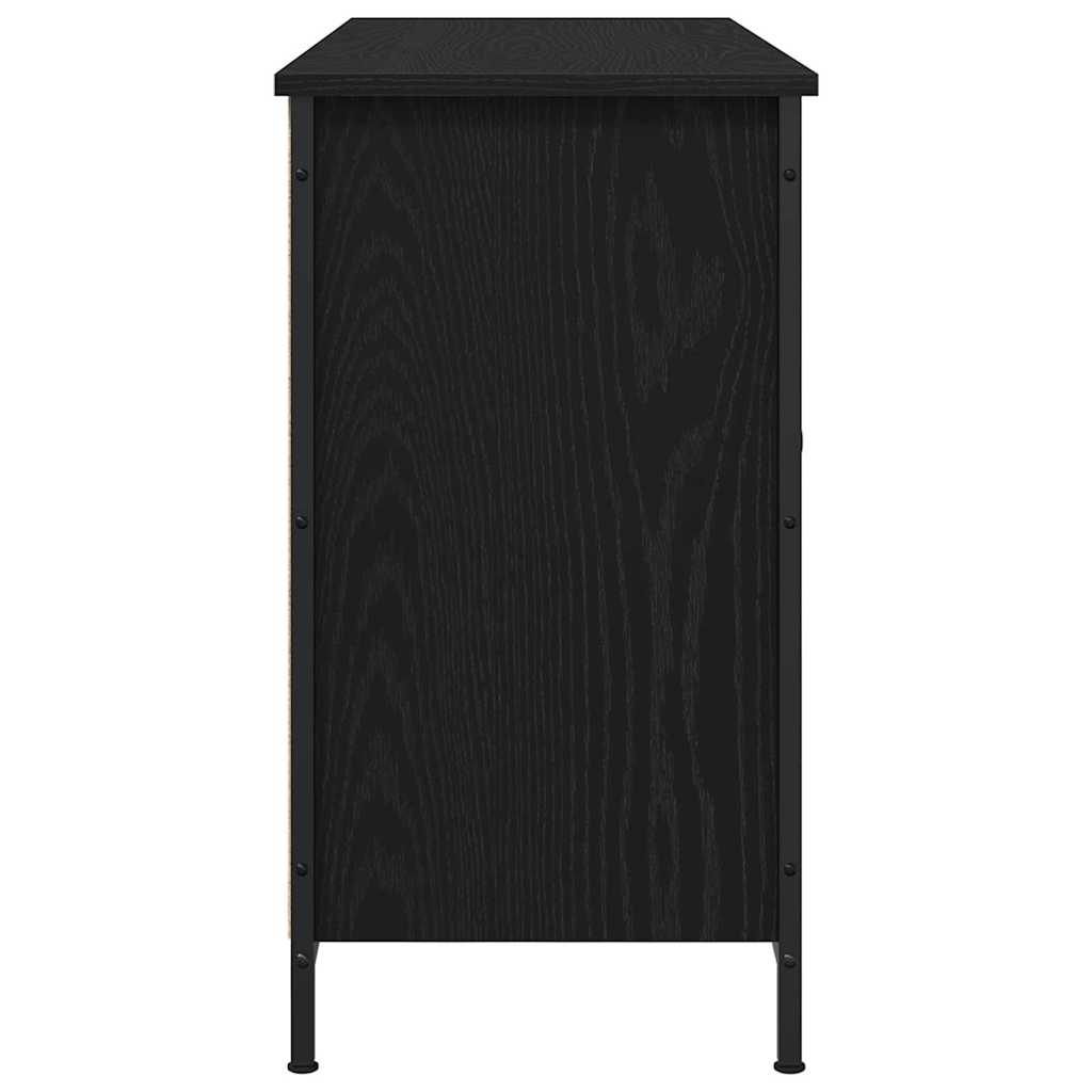 Sestava Tv Skříněk 101 X 35 X 65 Cm Černý Dub Kompozitní Dřevo