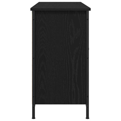 Sestava Tv Skříněk 101 X 35 X 65 Cm Černý Dub Kompozitní Dřevo
