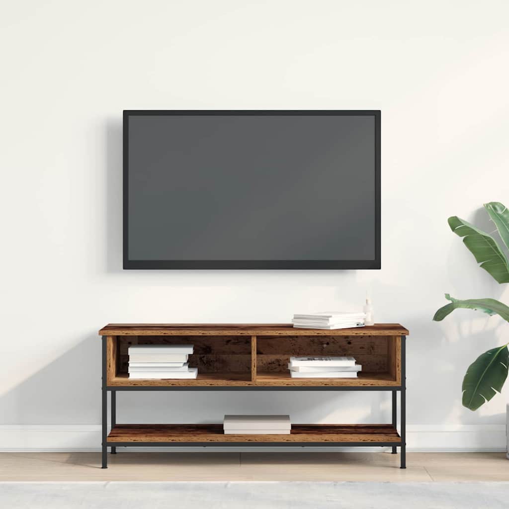 Sestava Tv Skříněk 100 X 35 X 45 Cm Staré Dřevo