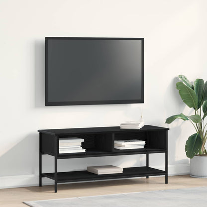 Sestava Tv Skříněk 100 X 35 X 45 Cm Černý Dub Kompozitní Dřevo