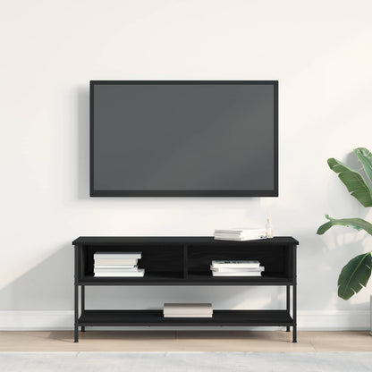 Sestava Tv Skříněk 100 X 35 X 45 Cm Černý Dub Kompozitní Dřevo