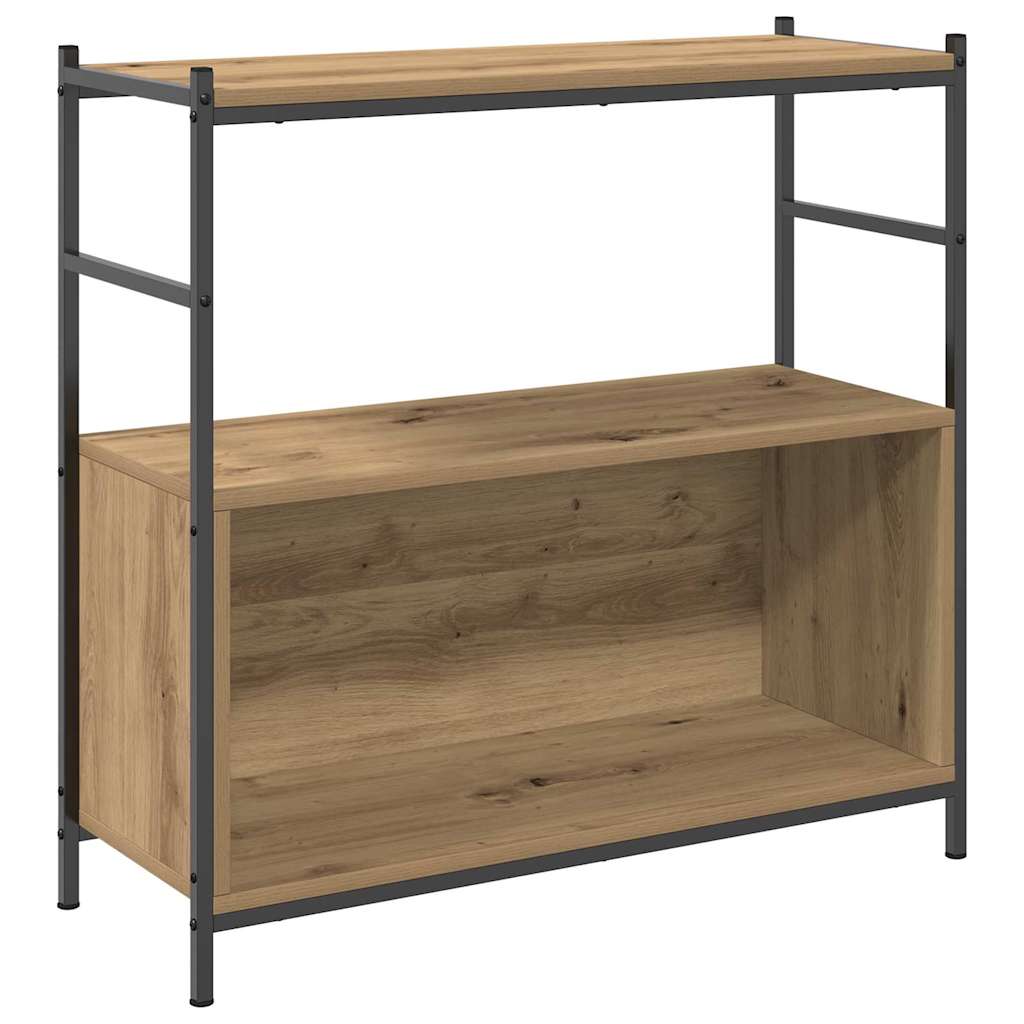 Knihovna 80 X 30 X 78,5 Cm Kompozitní Dřevo Artisanový Dub