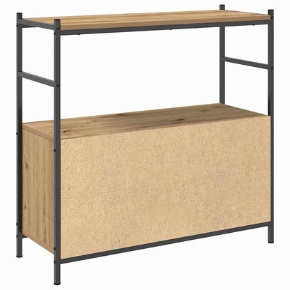 Knihovna 80 X 30 X 78,5 Cm Kompozitní Dřevo Artisanový Dub