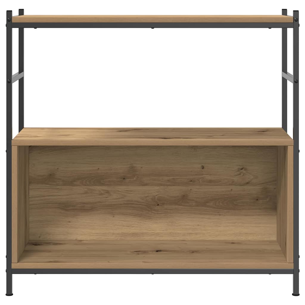 Knihovna 80 X 30 X 78,5 Cm Kompozitní Dřevo Artisanový Dub