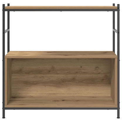 Knihovna 80 X 30 X 78,5 Cm Kompozitní Dřevo Artisanový Dub