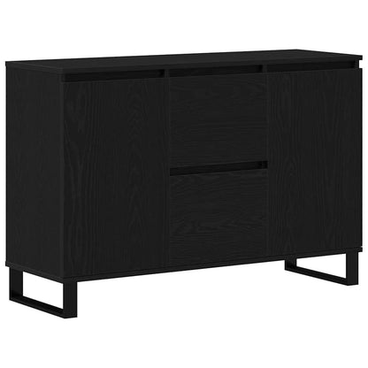 Servírovací Skříň Černý Dub 101,5 X 35 X 70 Cm Kompozitní Dřevo