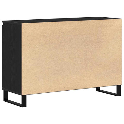 Servírovací Skříň Černý Dub 101,5 X 35 X 70 Cm Kompozitní Dřevo