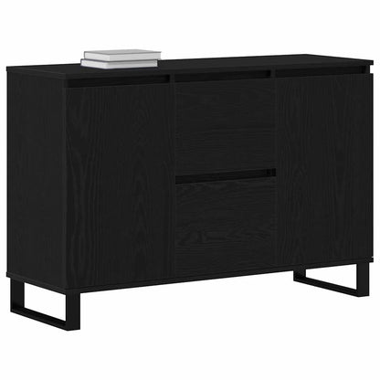 Servírovací Skříň Černý Dub 101,5 X 35 X 70 Cm Kompozitní Dřevo