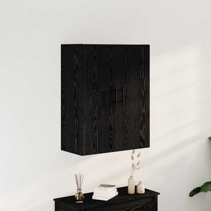 Nástěnná Skříň Černý Dub 69,5 X 34 X 90 Cm Kompozitní Dřevo