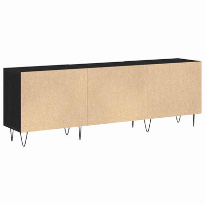 Sestava Tv Skříněk 150 X 30 X 50 Cm Černý Dub Kompozitní Dřevo