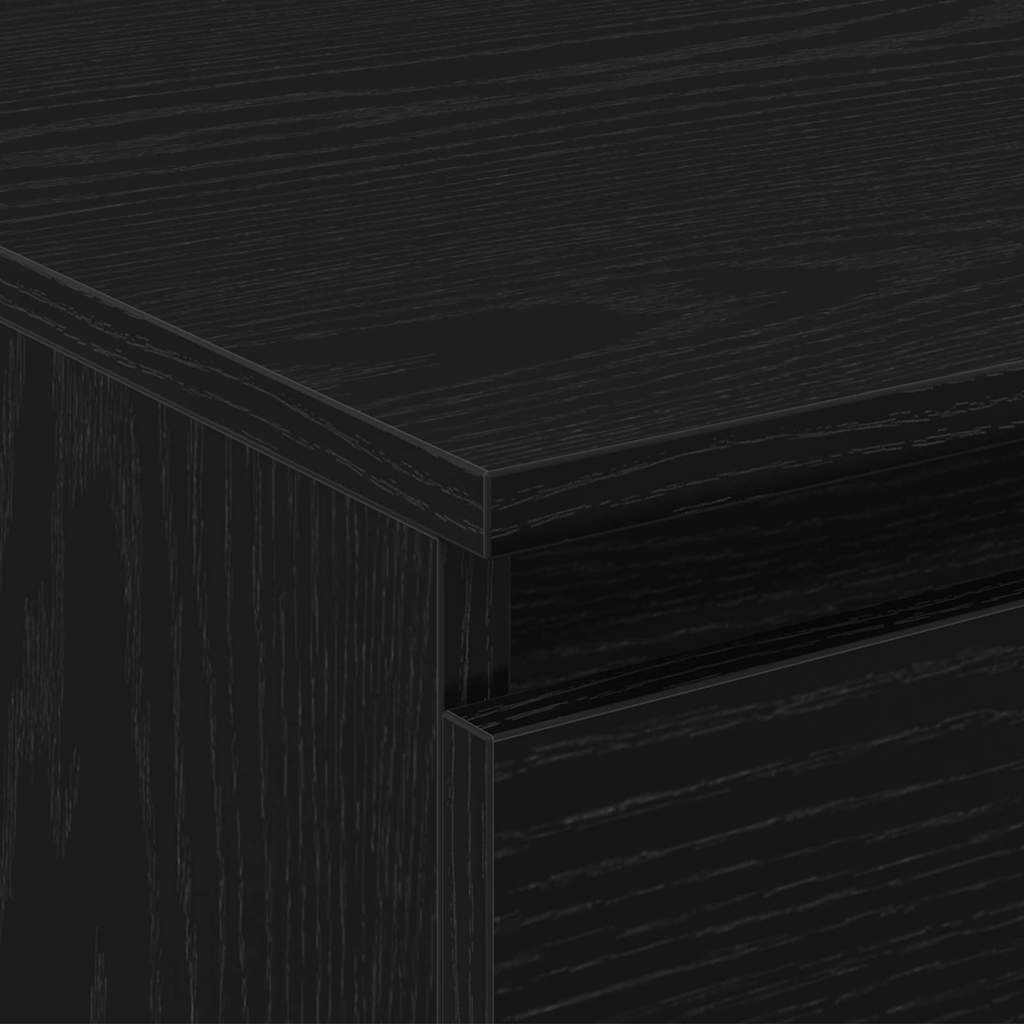 Konferenční Stolek Černý Dub 90 X 50 X 36,5 Cm Kompozitní Dřevo