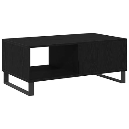 Konferenční Stolek Černý Dub 90 X 50 X 36,5 Cm Kompozitní Dřevo