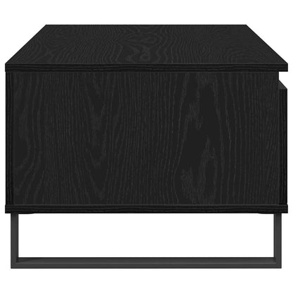 Konferenční Stolek Černý Dub 90 X 50 X 36,5 Cm Kompozitní Dřevo