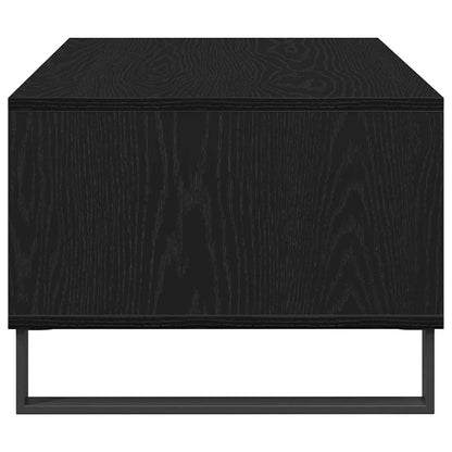 Konferenční Stolek Černý Dub 90 X 50 X 36.5 Cm Kompozitní Dřevo
