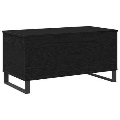Konferenční Stolek Černý Dub 90 X 44,5 X 45 Cm Kompozitní Dřevo