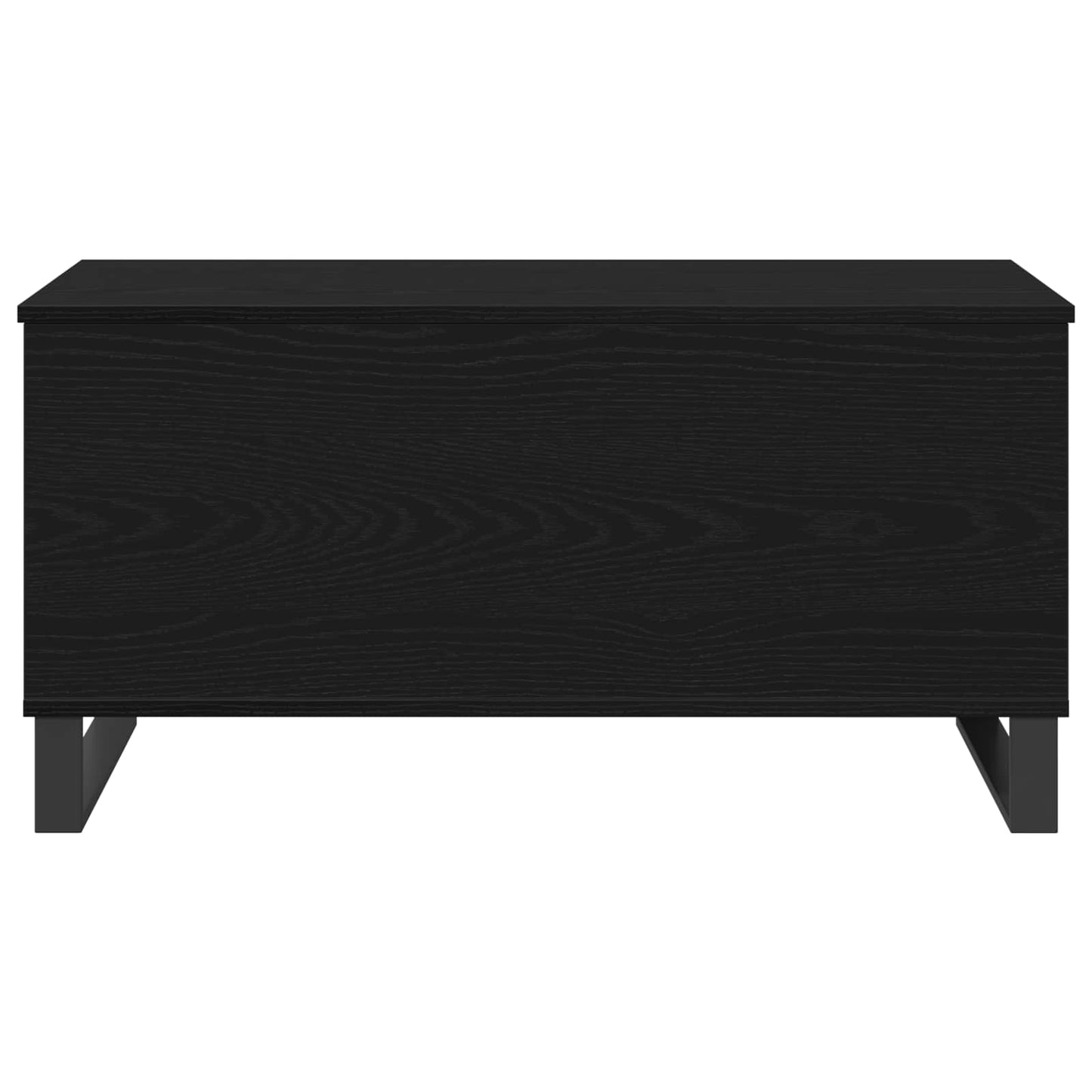 Konferenční Stolek Černý Dub 90 X 44,5 X 45 Cm Kompozitní Dřevo