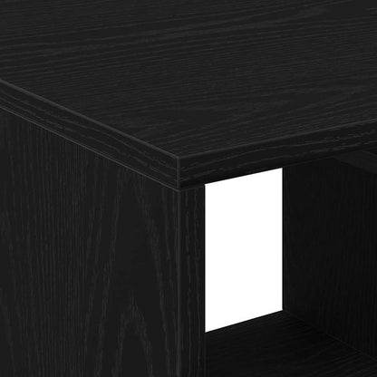 Konferenční Stolek Černý Dub 90 X 49 X 45 Cm Kompozitní Dřevo